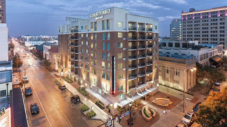 Courtyard by Marriott Baton Rouge Downtown will serve as an overflow hotel for the 2024 Duck Hunters Expo.